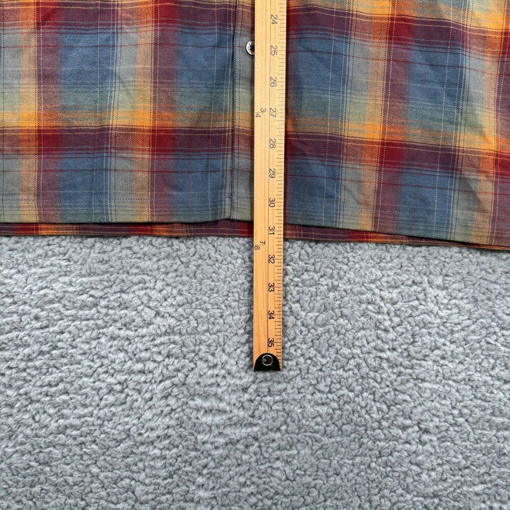 Kuhl Dillinger Flannel Shirt Mens XXL 2XL Plaid Long Sleeve Outdoor Hiking - Picture 6 of 10